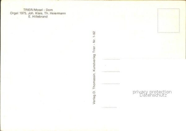 Kirchenorgel Trier Dom – Bild 2