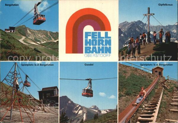 Seilbahn Fellhorn Oberstdorf Gipfelkreuz Bergsta