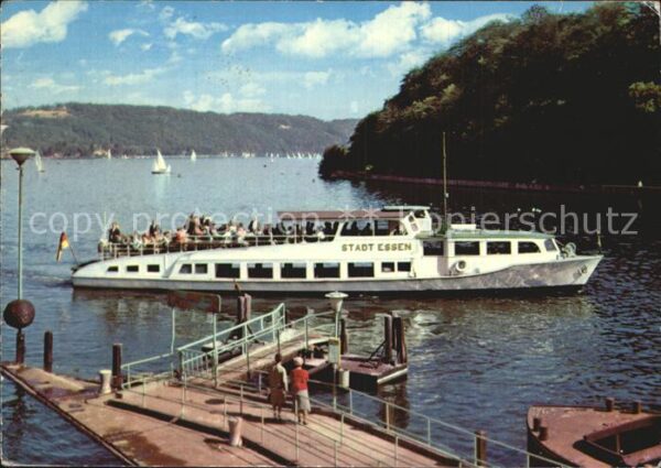 Motorschiffe Stadt Essen Baldeneysee