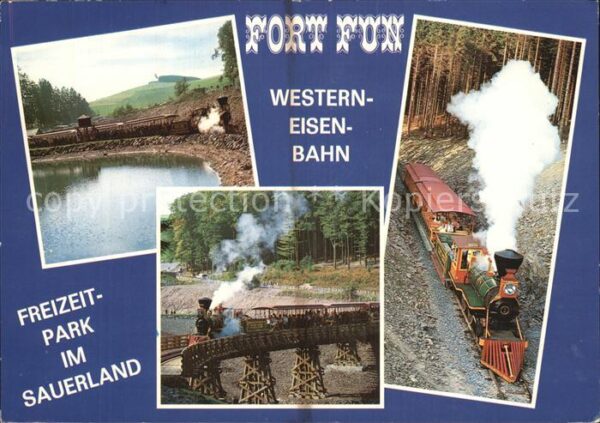 Vergnuegungspark Fort Fun Western-Eisenbahn Gevelinghaus