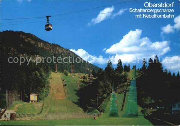 Seilbahn Nebelhorn Schattenbergschanze Oberstdor