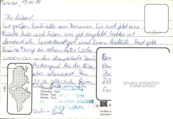 Kamel  Camel Chameau Chameau-Taxi Tunisie – Bild 2