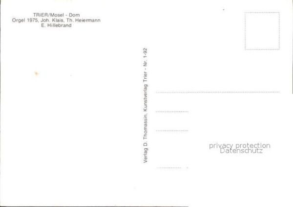 Kirchenorgel Trier Dom – Bild 2