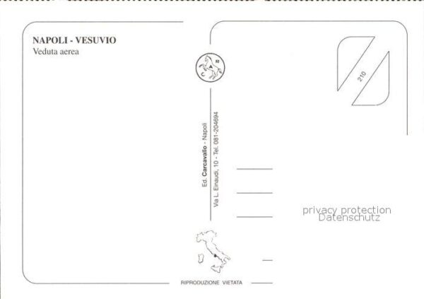 Vulkane Geysire Vulcans Geysers Napoli Vesuvio Veduta aerea – Bild 2