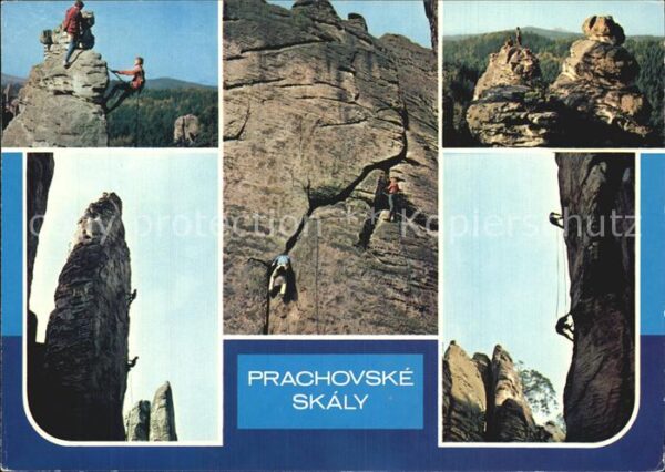 Klettern Bergsteigen Prachovske Skaly