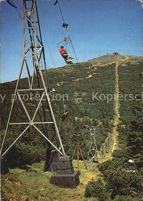 Sessellift Krkonose Sedackova lanovka z Pece pod S