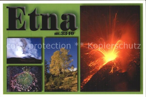Vulkane Geysire Vulcans Geysers Etna Sicilia