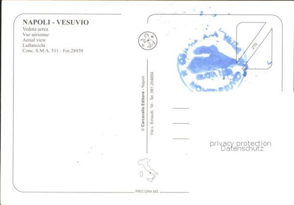 Vulkane Geysire Vulcans Geysers Napoli Vesuvio Veduta aerea – Bild 2