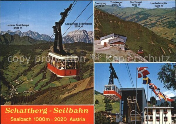 Seilbahn Schattberg Saalbach Jumbogondel