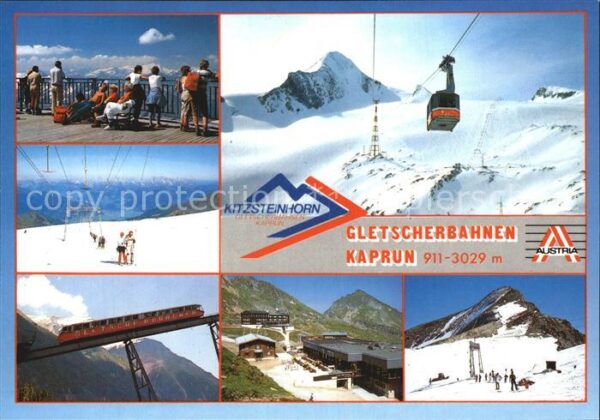 Seilbahn Gletscherbahnen Kaprun Maurer-Gletscher