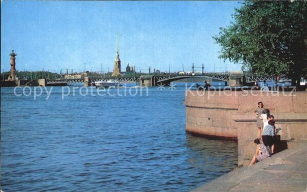 St Petersburg Leningrad Brücke