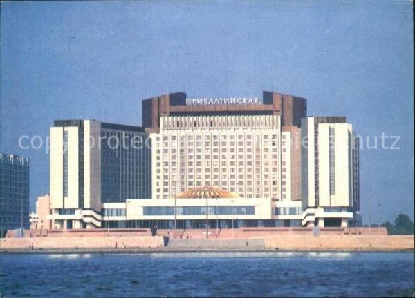 St Petersburg Leningrad Hotel Pribaltijskaja