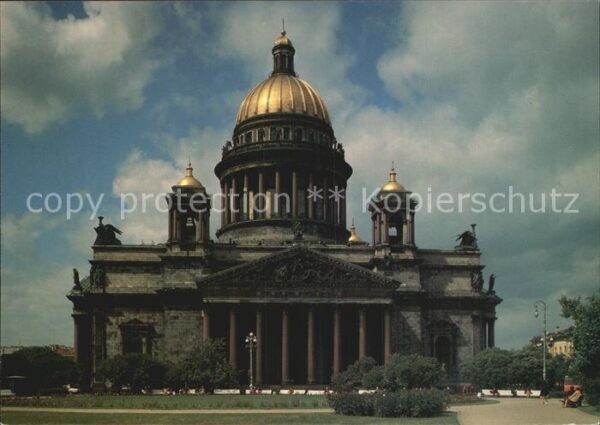 St Petersburg Leningrad St Isaac Cathedral