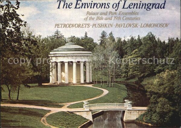 St Petersburg Leningrad Palace Park Ensembles