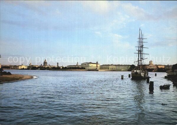 St Petersburg Leningrad Spit Vasilyevsky Island