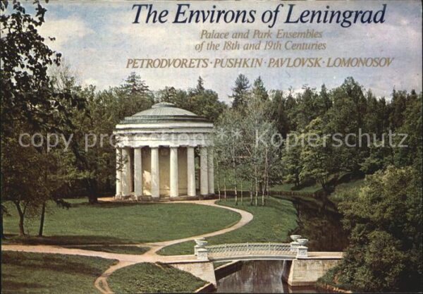St Petersburg Leningrad Palace Park Ensembles