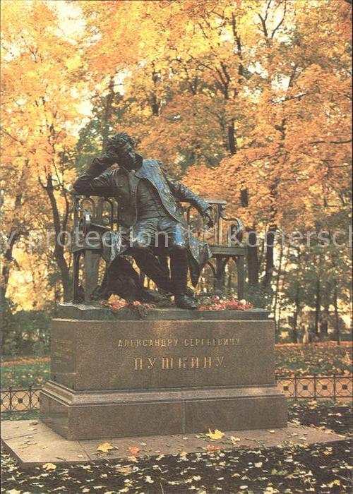 Puschkin Lyceum Garden Monument Alexander Puschk