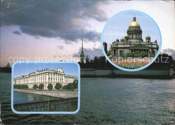 St Petersburg Leningrad Isaak-Kathedrale Ermitage