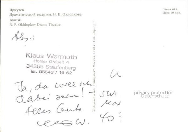 Irkutsk Theater – Bild 2