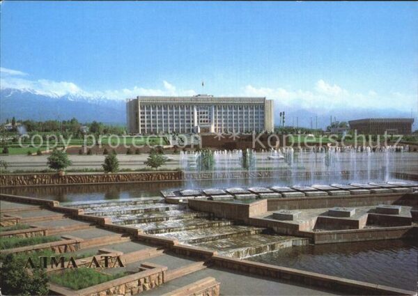 Alma-Ata Almaty Gebäude Kompartie