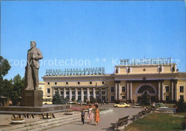 Alma-Ata Almaty Bahnhof