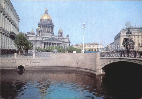 St Petersburg Leningrad St. Isaak Cathedral