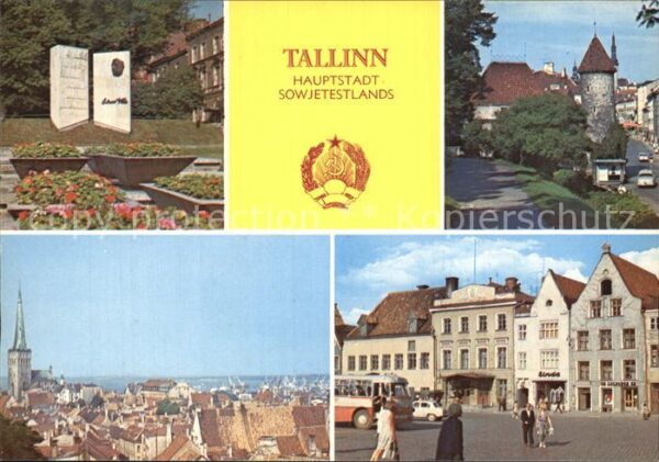 Tallinn Vilde-Denkmal Alt-Tallinn