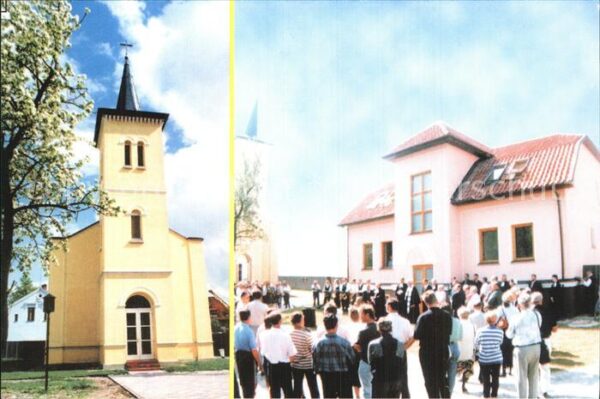 Koenigsberg Ostpreussen Salzburger Kirche Haus Salzburg
