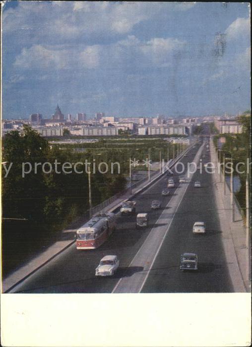 Moscow Moskva Komsomolsky Prospekt