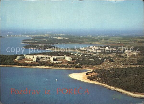 Porec Fliegeraufnahme