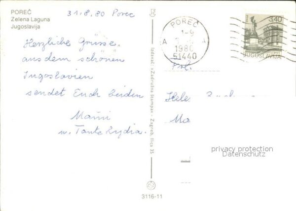 Porec Zelena Laguna Fliegeraufnahme – Bild 2