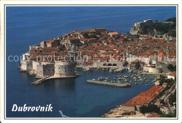 Dubrovnik Ragusa Altstadt Festung Hafen