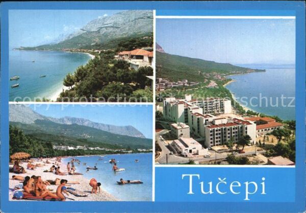 Tucepi Panorama Küstenort Strand