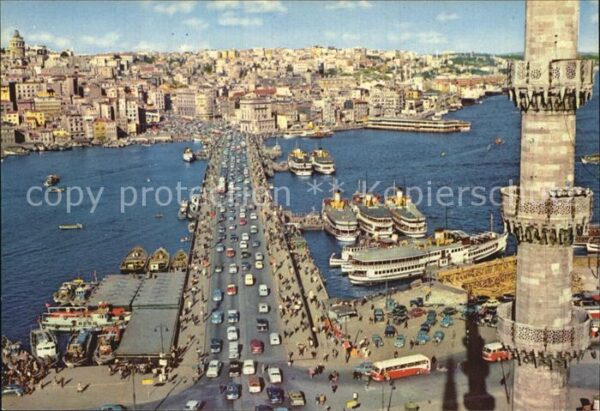 Istanbul Constantinopel Galatabrücke