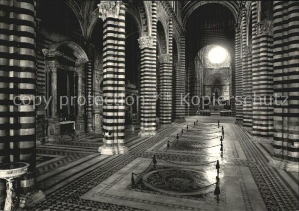 Siena Duomo interno Dom