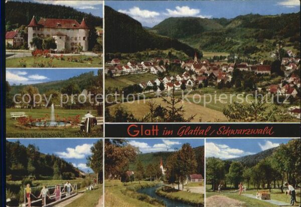 Glatt Panorama Glattal Schwarzwald Schloss Pa