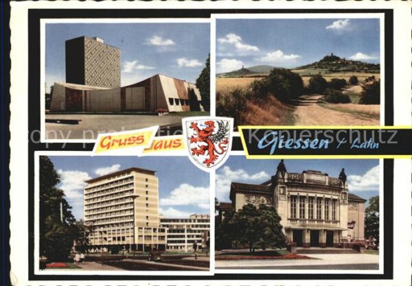 Giessen Lahn Universitätsbibliothek Behördenhochhaus