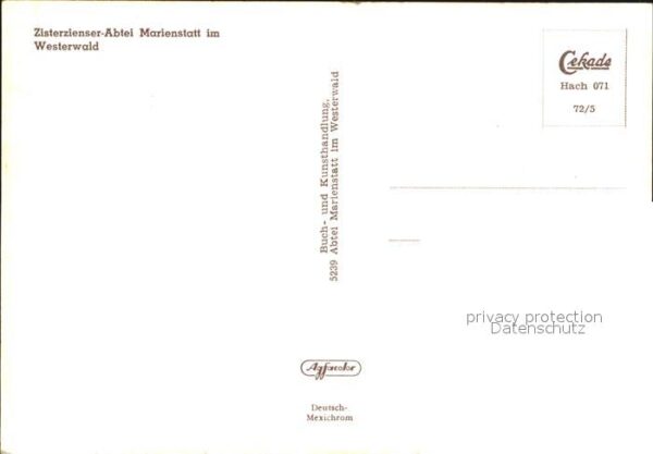 Marienstatt Westerwald Zisterzienser Abtei – Bild 2
