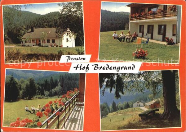 Zueschen Sauerland Pension Hof Bredengrund am Waldrand