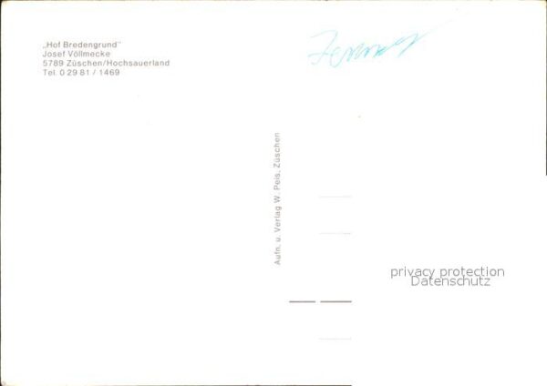 Zueschen Sauerland Pension Hof Bredengrund am Waldrand – Bild 2