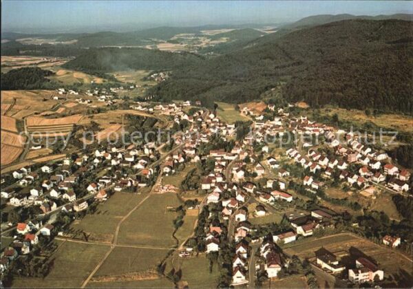 Bad Endbach Kneipp Heilbad Fliegeraufnahme