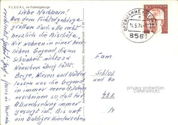 Fleckl Teilansicht Fichtelgebirge – Bild 2