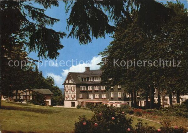 Fleckenberg Hotel Pension Jagdhaus Wiese