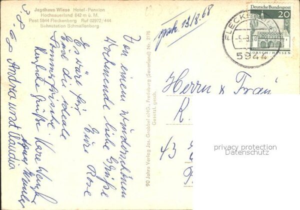 Fleckenberg Hotel Pension Jagdhaus Wiese – Bild 2
