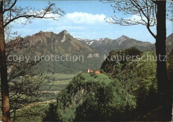 Petersberg Inn mit Heuberg Spitzstein und Grosser Madr