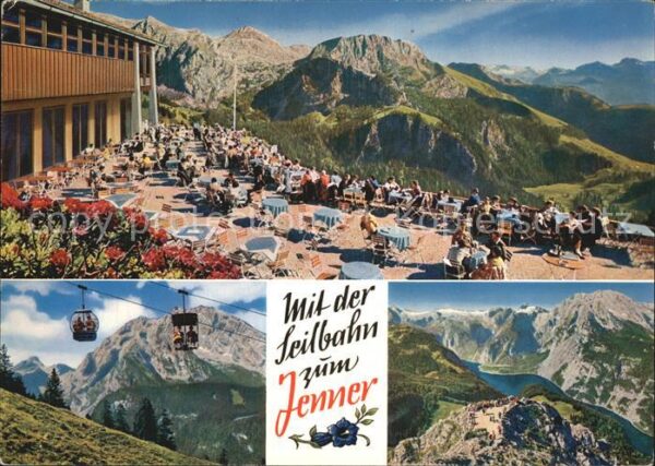 Koenigssee Terrasse am Jennerhaus gegen Königsseer