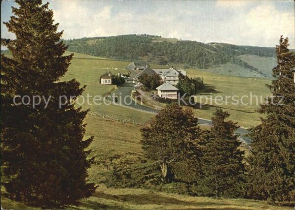 Schauinsland Halden Hotel Panorama Schwarzwald