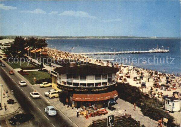 Scharbeutz Ostseebad Strand Seebrücke Meereswasser Wellenbad