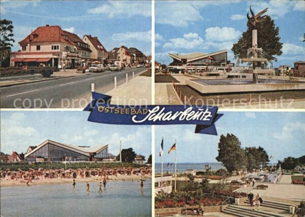 Scharbeutz Ostseebad Teilansichten Meerwasser Wellenbad Prom