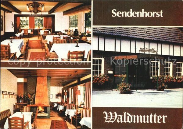 Sendenhorst Gasthof Restaurant Waldmutter